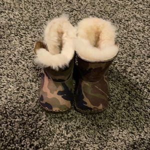 Ugg baby boots camo